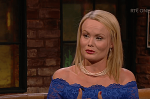 Ailbhe Griffith appears on the Late Late Show